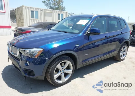 2017 BMW X3 Sdrive28I from USA, damaged, VIN 5UXWZ7C35H0X41818